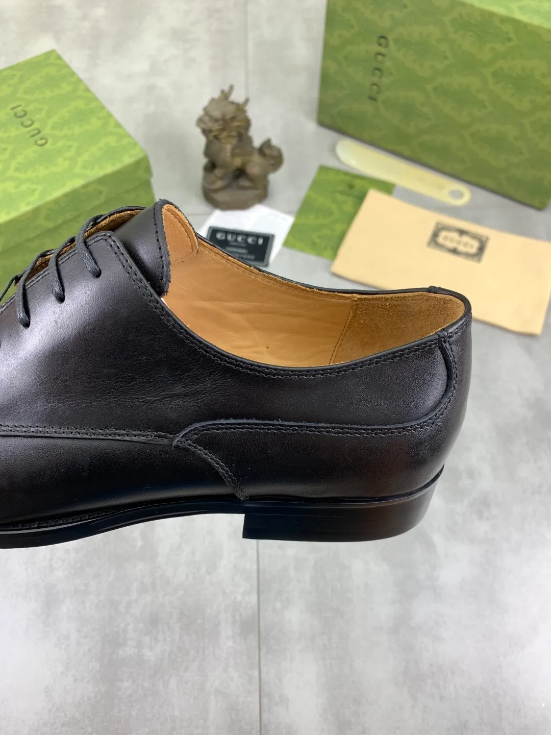 Men's men's shoes 💰P640 [New style] Water dyed cowhide 💰💎💎💎 [Gucci] GUCCI high-end men's formal business leather shoes, original order 1:1! Original imported high-end open-edge beaded calfskin, original metal buckle, imported first-layer cowhide lining for feet. Original high-end outsole, men's shoe size: 39-44 (45 customized) black and brown colors available